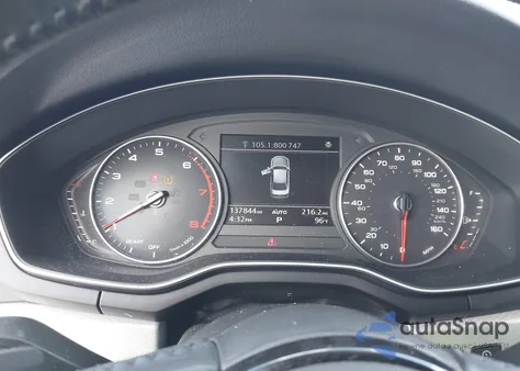 2017 Audi A4 2.0T Ultra Premium z USA, uszkodzony, nr VIN WAUGMAF40HN061802